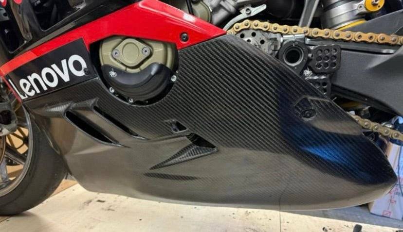 GSK Racing V4 belly pan
